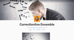 Desktop Screenshot of correctionlineensemble.tumblr.com