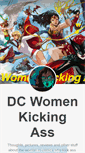 Mobile Screenshot of dcwomenkickingass.tumblr.com