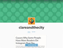 Tablet Screenshot of clareandthecity.tumblr.com