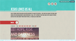 Desktop Screenshot of jesuslovesusall.tumblr.com