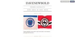 Desktop Screenshot of davenewbold.tumblr.com