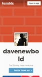 Mobile Screenshot of davenewbold.tumblr.com