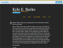 Tablet Screenshot of keburke.tumblr.com