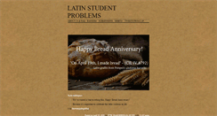 Desktop Screenshot of latin-student-problems.tumblr.com