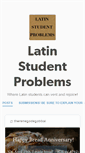 Mobile Screenshot of latin-student-problems.tumblr.com