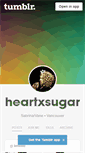 Mobile Screenshot of heartxsugar.tumblr.com