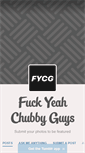 Mobile Screenshot of fyeahchubbyguys.tumblr.com
