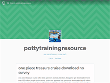 Tablet Screenshot of pottytrainingresource.tumblr.com