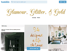 Tablet Screenshot of glamour-glitter-gold.tumblr.com