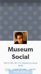 Mobile Screenshot of museumsocial.tumblr.com