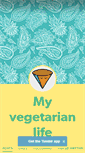 Mobile Screenshot of myvegetarianlife.tumblr.com