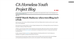 Desktop Screenshot of cahomelessyouth.tumblr.com