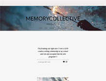 Tablet Screenshot of memorycollective.tumblr.com