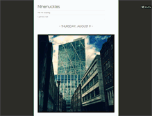 Tablet Screenshot of ninenuckles.tumblr.com