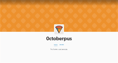 Desktop Screenshot of 0ctoberpus.tumblr.com