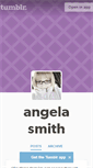 Mobile Screenshot of angelasmith.tumblr.com