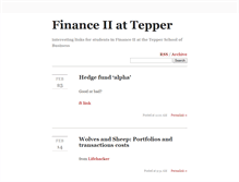 Tablet Screenshot of financeii-tepper.tumblr.com