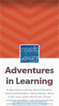 Mobile Screenshot of adventuresinlearning.tumblr.com