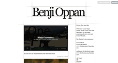 Desktop Screenshot of benjioppan.tumblr.com