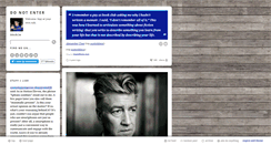 Desktop Screenshot of donotenter.tumblr.com