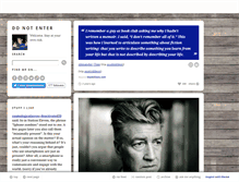 Tablet Screenshot of donotenter.tumblr.com