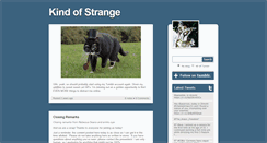 Desktop Screenshot of kindofstrange.tumblr.com