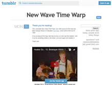Tablet Screenshot of newwavetimewarp.tumblr.com
