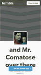 Mobile Screenshot of and-mr-comatose-over-there.tumblr.com