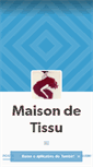 Mobile Screenshot of maisondetissu.tumblr.com