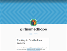 Tablet Screenshot of girlnamedhope.tumblr.com