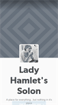 Mobile Screenshot of lady-hamlet.tumblr.com