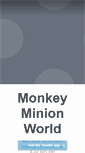 Mobile Screenshot of monkeyminionpress.tumblr.com