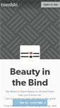 Mobile Screenshot of beautyinthebind.tumblr.com