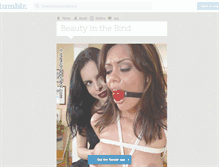 Tablet Screenshot of beautyinthebind.tumblr.com