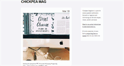 Desktop Screenshot of chickpea-magazine.tumblr.com