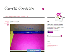 Tablet Screenshot of cosmeticconnection.tumblr.com