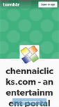 Mobile Screenshot of chennaiclicks.tumblr.com