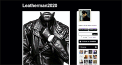 Desktop Screenshot of leatherman2020.tumblr.com