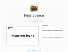 Tablet Screenshot of nightvoices.tumblr.com