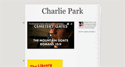 Desktop Screenshot of charliepark.tumblr.com