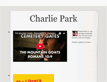 Tablet Screenshot of charliepark.tumblr.com