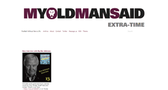 Desktop Screenshot of myoldmansaid.tumblr.com