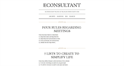 Desktop Screenshot of econsultant.tumblr.com