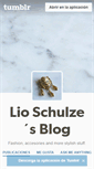 Mobile Screenshot of lioschulze.tumblr.com