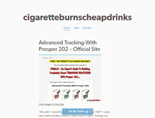 Tablet Screenshot of cigaretteburnscheapdrinks.tumblr.com