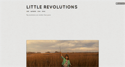 Desktop Screenshot of little-revolutions.tumblr.com