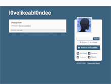 Tablet Screenshot of l0velikeabl0ndee.tumblr.com