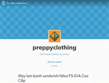 Tablet Screenshot of preppyclothing.tumblr.com