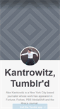 Mobile Screenshot of kantrowitz.tumblr.com