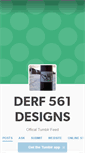 Mobile Screenshot of derf561designs.tumblr.com